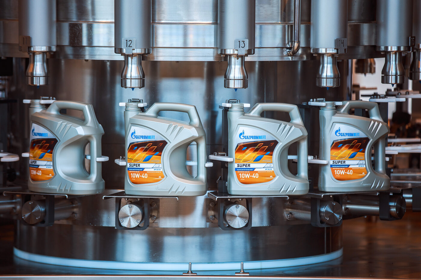 Gazpromneft-Lubricants dolum hattı