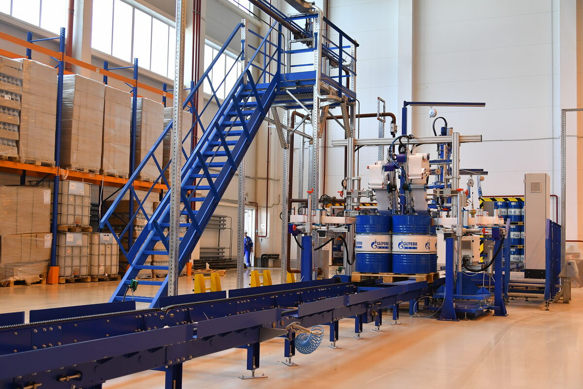 Gazpromneft-Lubricants üretim tesisi
